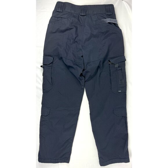 5.11 Tactical Taclite Pro Ripstop Pants Men 34x32 Navy Utility Performance - Picture 2 of 7